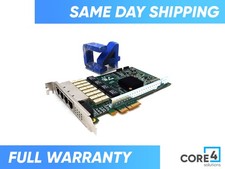 Riverbed 410-00044-01 Quad Port TX Copper Gigabit Ethernet PCI-E Card Ada picture