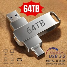 USB 3.2 Metal Flash Drive High Speed Portable USB Memory Stick 1TB 2TB 4TB picture