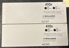 HP 410X 2-pack High Yield Black Original LaserJet Toner Cartridges, Per picture