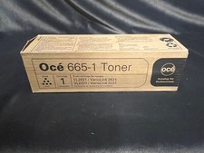 Oce 665-1 Black Laser Toner Cartridge Black Genuine OEM NIB picture