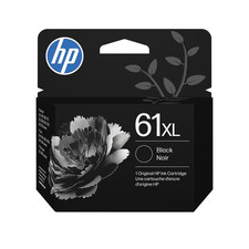 HP 61 XL Black Ink Cartridge High Yield OEM NEW in Perfect Sealed Unopened Box  picture