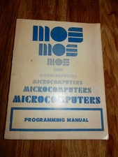 Vintage MOS Microcomputer Programming Paperback Manual VTG 1976 MCS6500 picture
