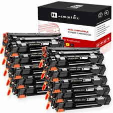 10 Pack 83A CF283A Black Toner Cartridge for HP LaserJet Pro M201n M201dw M127fw picture
