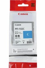 GENUINE Canon PFI-102 Cyan for imagePROGRAF iPF500 iPF600 iPF700 iPF760 iPF765 picture