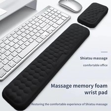 Ergonomic Keyboard Mouse Wrist Rest Pad for Memory Foam Cushion Office Gaming PC picture