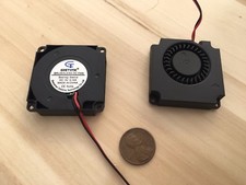 2 Pieces 40mm 5v fan Brushless Exhaust Centrifugal Blower 4010s Gdstime C35 picture