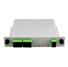1X4 Blade Optical Splitter SC Carrier-class Fiber Optic SC/APC Chip splitter picture