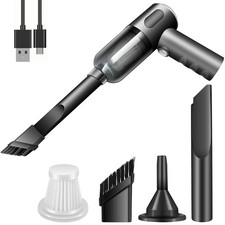 3 in 1 Compressed Air Duster Car Vacuum Cleaner Rechargeable Blower for Computer picture