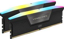 Corsair Vengeance RGB 32GB (2x16GB) DDR5-6000 CL40 Black RAM New Sealed picture