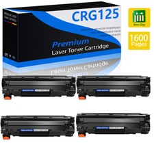 4PK CRG125 3484B001AA Toner Compatible for Canon 125 I-SENSYS LBP6020 LBP6020B picture