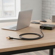 Versatile 10ft Cat6 Ethernet Cable - Ideal for Modems, Routers, and Gaming Gear picture