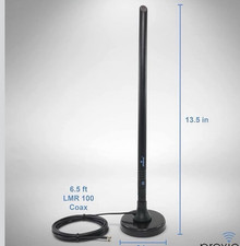 Proxicast 4G/5G Magnetic High Gain External Cell Antenna TS9 Male 13.5 in picture