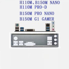1PCS BACKPLANE IO I/O SHIELD FOR MSI B150M NANO H110M PRO-D B150M G1 GAMER picture