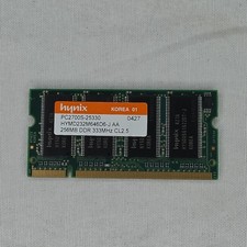 Hynix 256MB DDR SO-DIMM PC2700S-25330 200-Pin RAM HYMD232M646D6J-AA picture