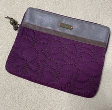 Fossil Key-Per Designer Floral Tablet Zip Case 10.5