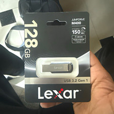 Lexar JumpDrive M400 128GB USB 3.2 Gen 1 Flash Drive 150MB/s Encryption picture