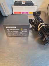 High Power 700W 80 PLUS Gold ATX PSU HP1-J700GD-F12S Black SATA PCIe picture