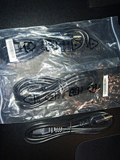 Black NEMA 5-15P to IEC C13 Computer Power Cord Cable picture