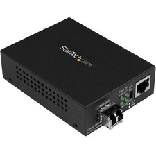 StarTech Gigabit Ethernet fiber media converter - 850nn MM LC - 550m MCM1110MMLC picture