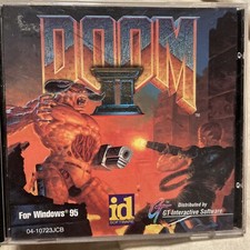 Doom II (PC, 1995, 1-Disc) Windows 95 id Software Game RARE 🔥🔥🔥 picture
