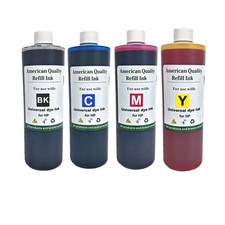 4x500ml Ink Refill kit Bottles BKCMY For HP  902 903 910 920 Premium Refill Ink picture