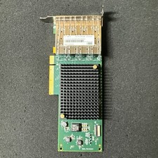IBM 00RX863 4-port LP 10Gbps FC SR NIC HBA P010225-41D  NO GBICs 2CE3 00ND464 picture