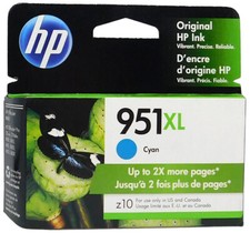 HP 951XL Cyan Ink Cartridge CN046AN Genuine picture