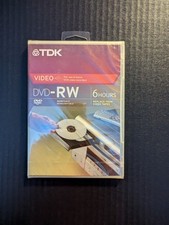 TDK DVD-RW 6 Hours 1-4x 4.7GB Rewritable Single Pack picture