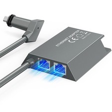 Starlink Actuated Gen 2 Ethernet Adapter 2-Port Gigabit Wired Network Grey picture