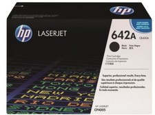 Genuine HP 642A CB400A Black LaserJet Printer Toner Cartridge NEW BOX  picture