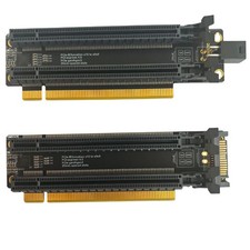 PCI-Express 4.0 x16 1 to 2 Expansion Card Gen4 Gen3 Split Card PCIe-x16 picture