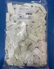 Panduit ABM2S-A-D Adhesive Backed Cable Tie Mount, 4-Way, 1” x 1”, White, PK/500 picture