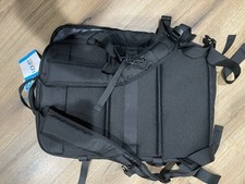 HOMIEE Travel Backpack Carry on Personal Item Laptop Bag Airlines Black (NWOT) picture