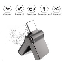 Kootion 64GB OTG USB 3.0 Type-C Mini Dual Flash Drive Storage Blank Memory Stick picture