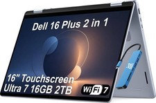 Dell Upgraded 16 Plus 16 in FHD+ 2-in-1 AI Core Ultra 7 256V 2TB SSD 16GB RAM picture