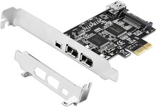 Texas Instruments PCIe Firewire 400 Card - 4 Ports for Windows & Mac Devices picture