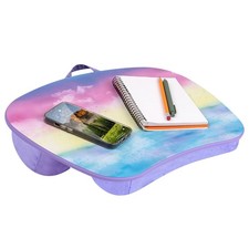 MyStyle Portable Lap Desk with Cushion - Sunset Watercolor - Fits up to 15.6 ... picture