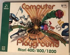 Atari COMPUTER PLAYGOUND Manual/Book 800/XL/XE NEW NOS picture
