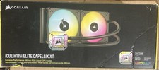 Corsair iCUE H115i ELITE CAPELLIX XT 280mm RGB Liquid CPU Cooler Black picture