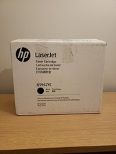 Genuine HP Q5942YC BLack Toner For HP LaserJet 4250, 4350. Opened/ Not Used picture