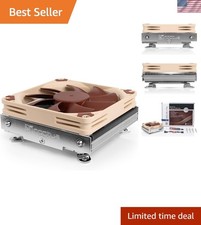 Ultra-Quiet Low-Profile CPU Cooler - 37mm Slim Design for Compact Builds picture