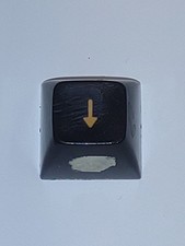 TRS-80 Model III Keyboard Replacement Key Cap (DOWN ARROW) Vintage Original  picture