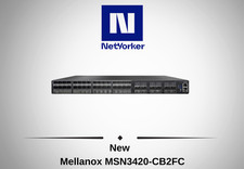 NEW NVIDIA Mellanox MSN3420-CB2FC 32x25GbE 2x100G QSFP28 Spectrum Switch picture