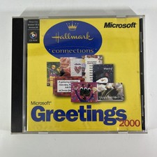 HALLMARK CONNECTIONS MICROSOFT GREETINGS 2000 SOFTWARE picture
