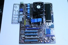Asus M4A785TD-V EVO Mobo + Athlon II x4 630 2.8Ghz + 8gb DDR3 RAM w/ I/O Shield picture