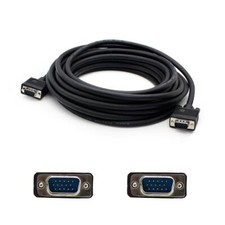 HOTRON 6ft VGA Male to Male Black Cable Max Resolution Up to 1920x1200 (WUXGA) picture