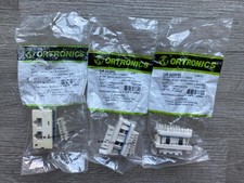 ORTRONICS OR-S22600 SII, CAT6, CLARITY, T568 A/B -- Lot of 3 picture
