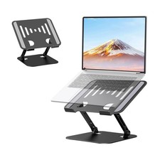 Foldable Laptop Desktop Stand Adjustable 360° Rotating Holder Desk Tablet Holder picture
