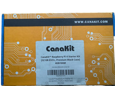 CanaKit Raspberry Pi 4 Starter Kit 4GB RAM 32GB EVO+ Premium Black Case *New* picture