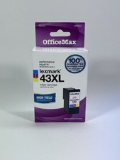 Office Max Compatible for Lexmark 43xl *NEW AND SEALED*  Color Ink Cartridge picture